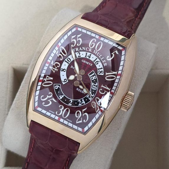 Franck Muller Curvex Yellow Gold Jump Double Hour 8880 DH R