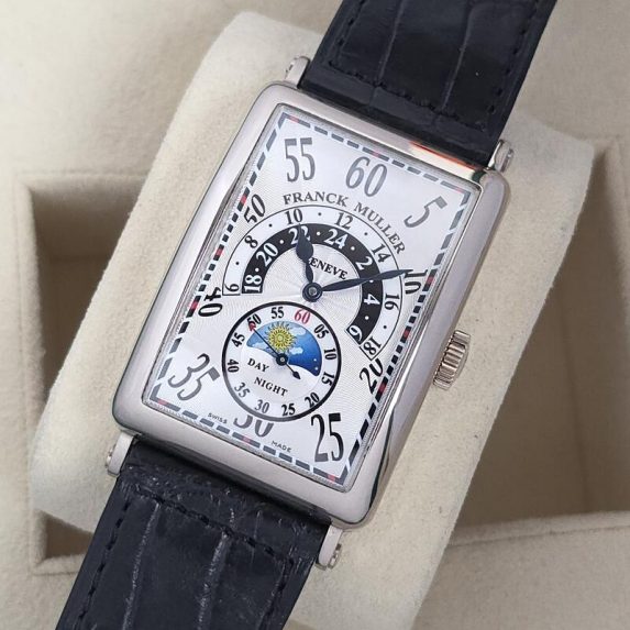 Franck Muller Long Island 1250 Moonphase White Gold