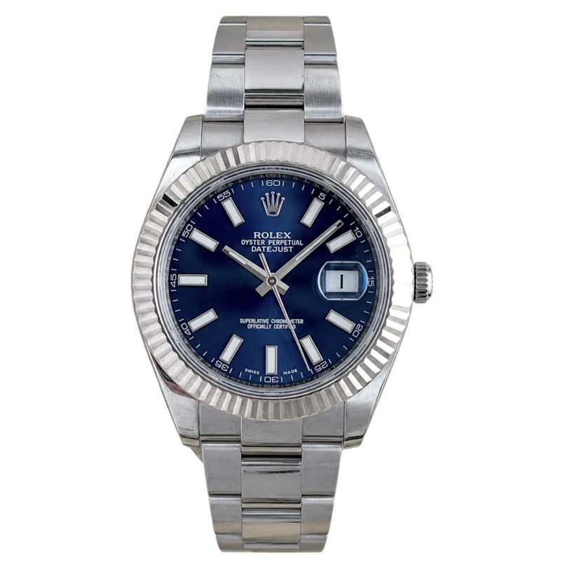 Rolex Datejust II 41 Blue Dial 116334