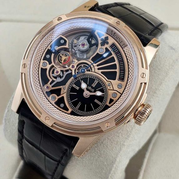 Louis Moinet 20-second Tempograph Chrome
