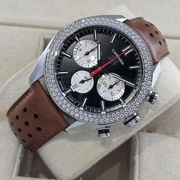 Tag Heuer Carrera Factory Diamond Bezel
