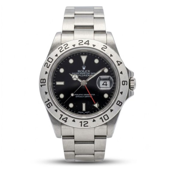 Rolex Explorer II 16570 Engraved Rehaut 3186