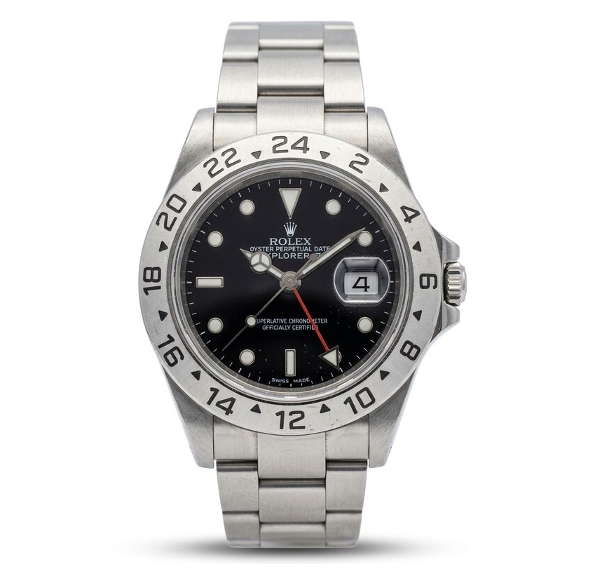 Rolex Explorer II 16570 Engraved Rehaut 3186