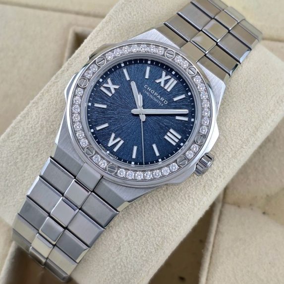 Chopard Alpine Eagle Blue 36 Factory Diamonds
