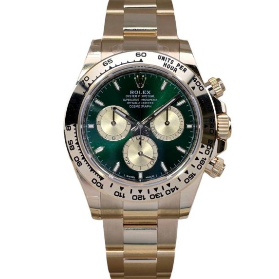 Rolex Daytona 126508 Yellow Gold Green Dial ‘John Mayer’