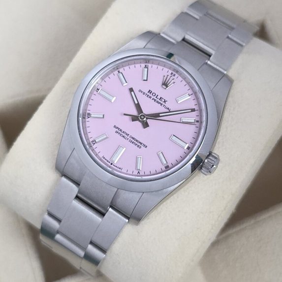 Rolex Oyster Perpetual 34 124200 Candy Pink 2026 Unworn