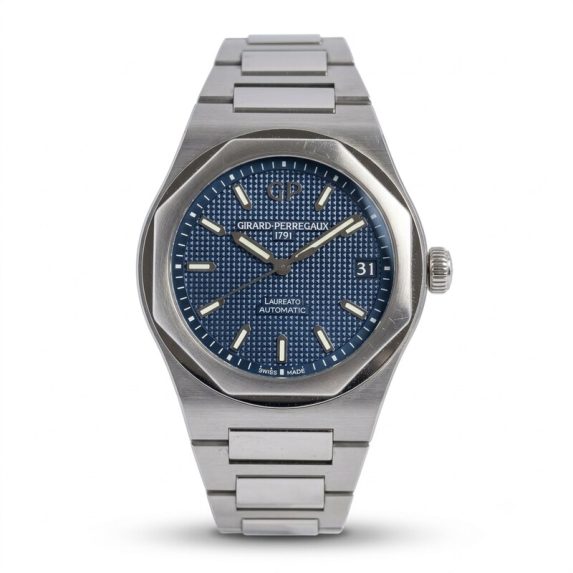 Girard Perregaux Laureato Blue Dial 81010-11-431-11A