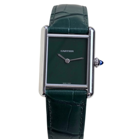 Cartier Tank Must De Cartier Green Large
