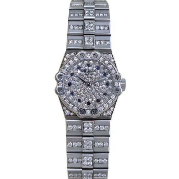 Chopard St Moritz White Gold Factory Diamond Set