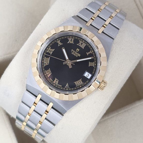 Tudor Royal M28403 Black Roman 2025 NEW