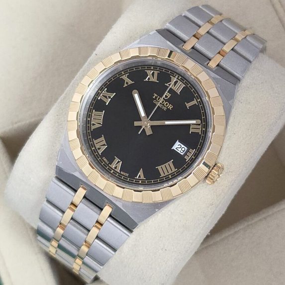 Tudor Royal M28503 Black Roman 2025 NEW