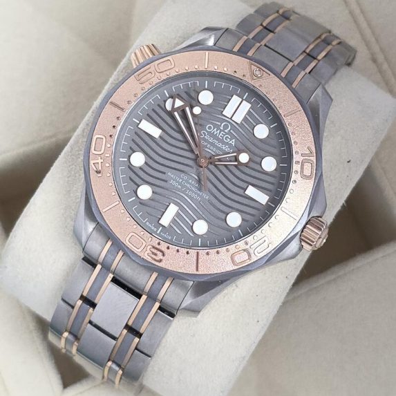 Omega Seamaster Diver 300 Tantalum and Sedna Gold