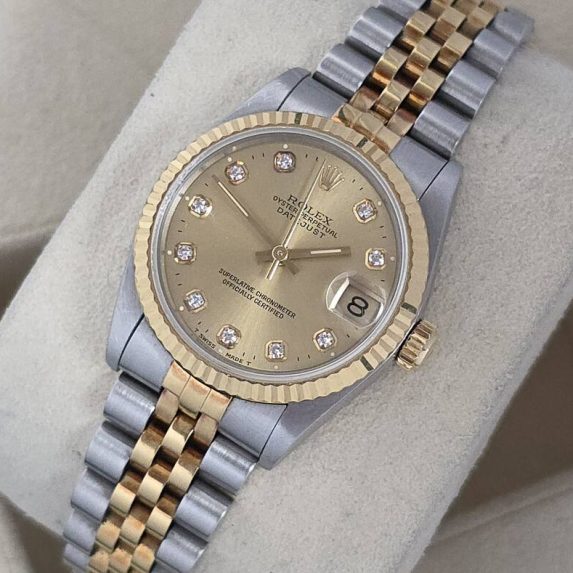 Rolex Datejust 31 68273G Diamond Dial