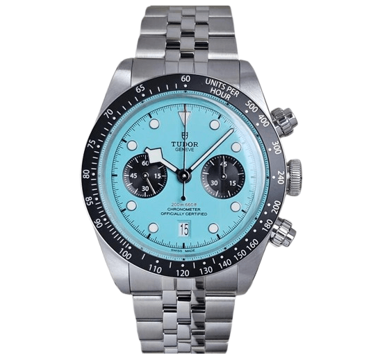 Tudor Black Bay Chrono Flamingo Blue