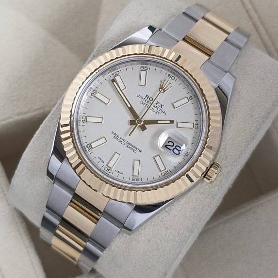 Rolex Datejust II Ivory Dial 116333