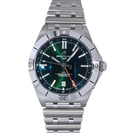Breitling Chronomat GMT 40 Green Dial NEW 2026
