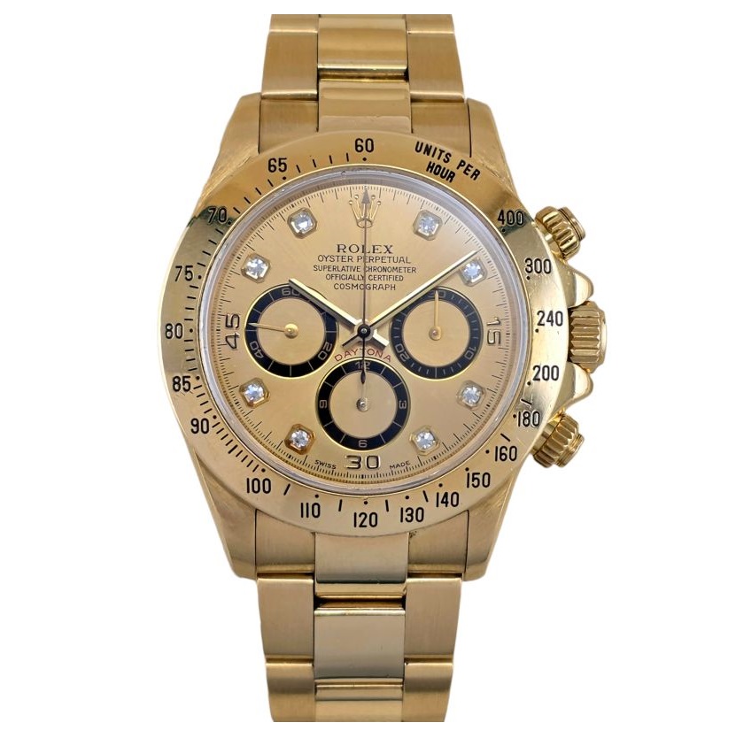 Rolex Daytona 16528 El Primero Movement Diamond Dial