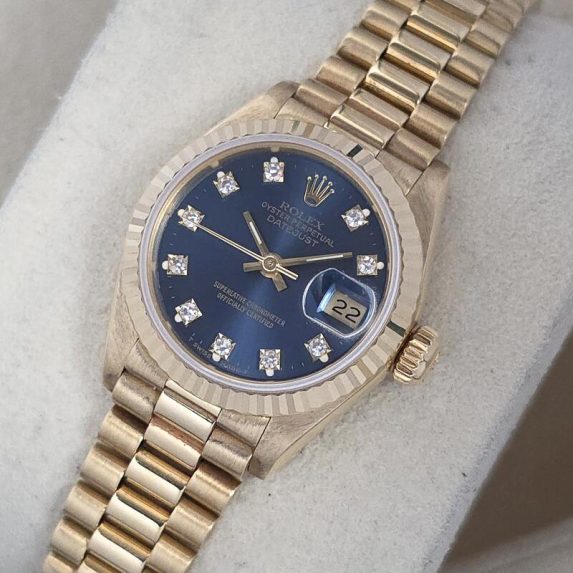 Rolex Lady-Datejust 69178 Blue Diamond