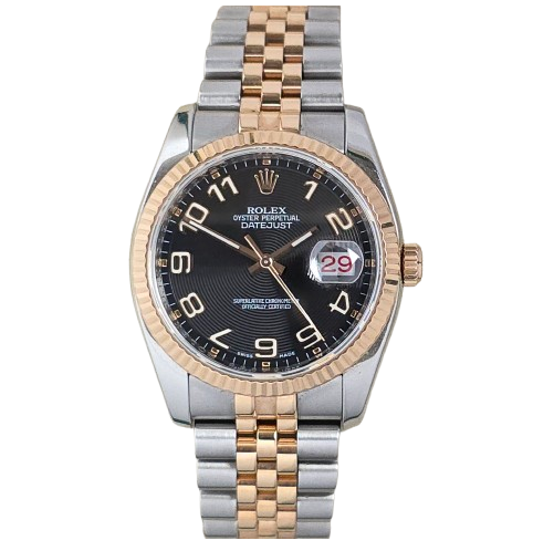 Rolex Datejust 36 Concentric Rose Gold 116231
