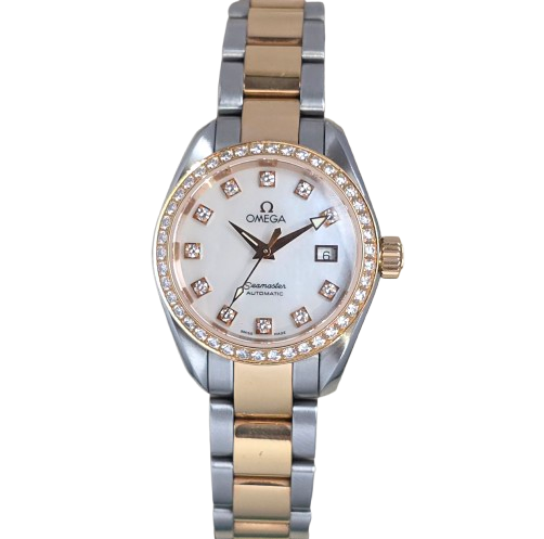 Omega Seamaster Aqua Terra 2365.75.00 Factory Diamonds