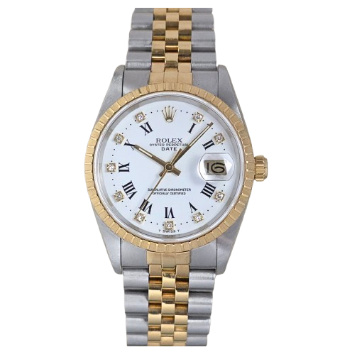 Rolex Oyster Perpetual Date 15233 Buckley Diamond