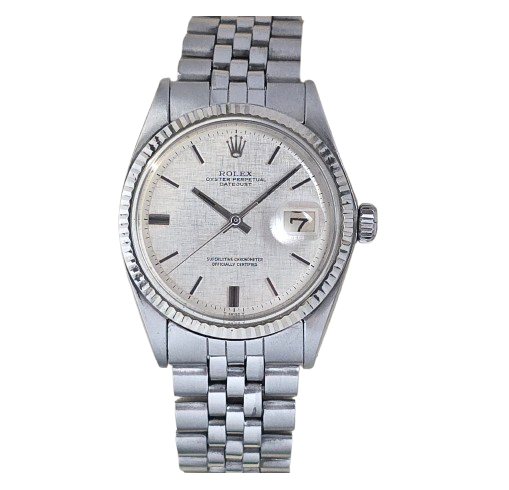 Rolex Datejust 36 1601 Silver Linen