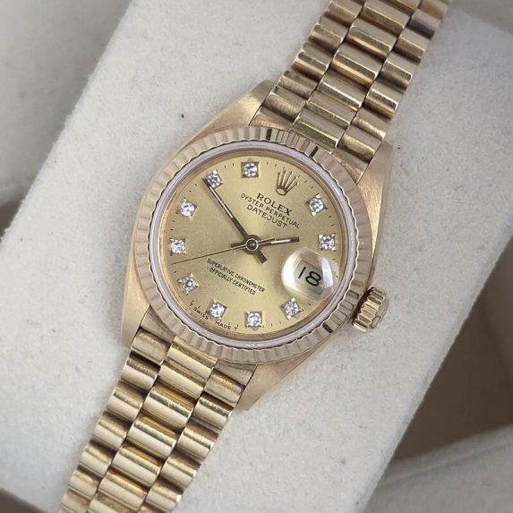 Rolex Lady-Datejust 69178 Champagne Diamond