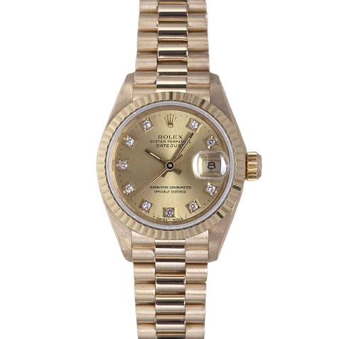 Rolex Lady-Datejust 69178 Champagne Diamond