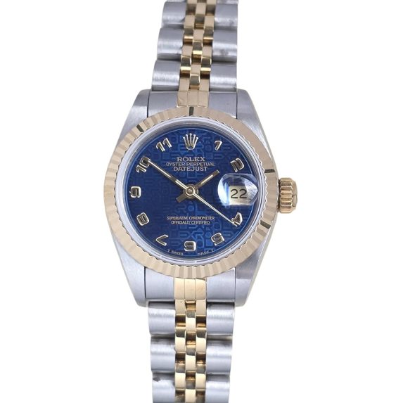 Rolex Lady-Datejust 26 Blue Dial 69173