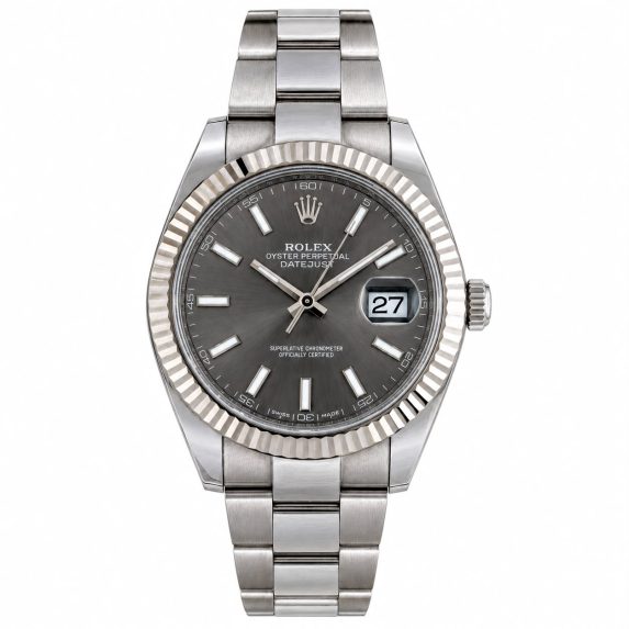 Rolex Datejust 41 Rhodium Dial 126334
