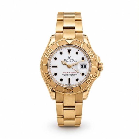 Rolex Yacht-Master 29 White Onyx Dial 69628