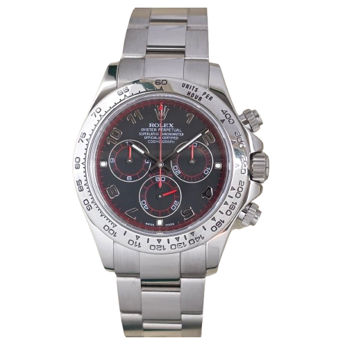 Rolex Daytona 116509 White Gold Black Racing Dial