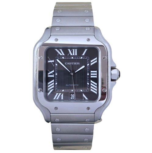 Cartier Santos Large WSSA0096 “Black Sunray” New Model