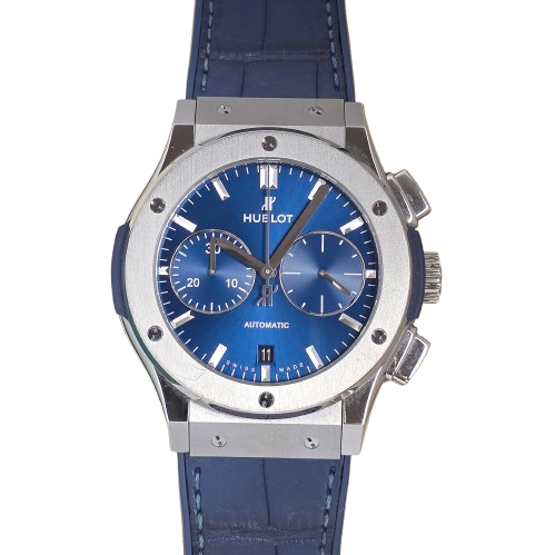 Hublot Classic Fusion Chronograph Blue Titanium 521.NX.7170.LR