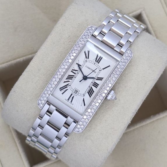 Cartier Tank Américaine White Gold WB7026L1