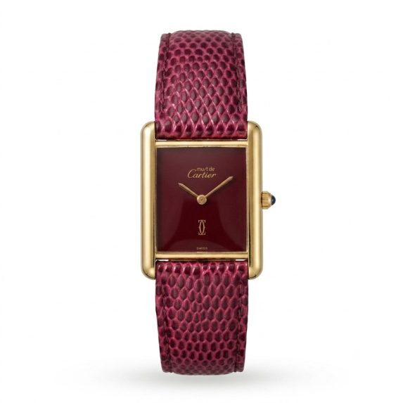 Cartier Tank Must Large Red 1615 Box Papers