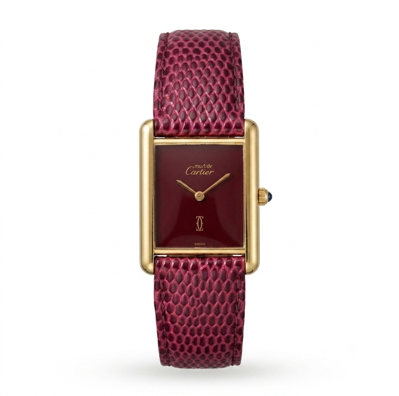 Cartier Tank Must Large Red 1615 Box Papers