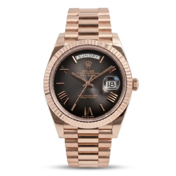 Rolex Day-Date 228235 Rose Gold Slate Ombré dial 2026