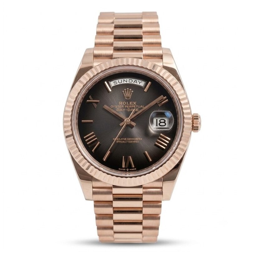 Rolex Day-Date 228235 Rose Gold Slate Ombré dial 2026