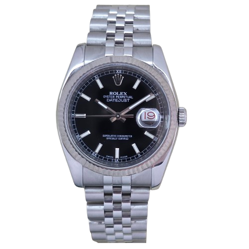 Rolex Datejust 36 Black Stick 116234