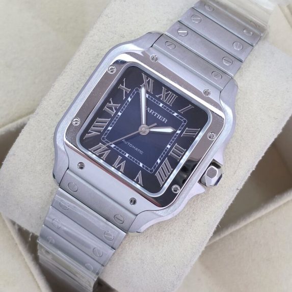 Cartier Santos De Cartier Medium Blue WSSA0063 NEW 2026
