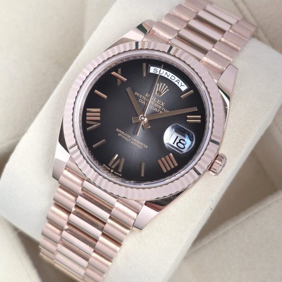 Rolex Day-Date 228235 Rose Gold slate ombré dial 2026