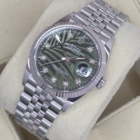 Rolex Datejust 36 Palm Motif Diamond 126234
