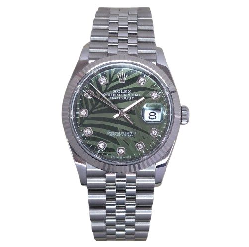 Rolex Datejust 36 Palm Motif Diamond 126234