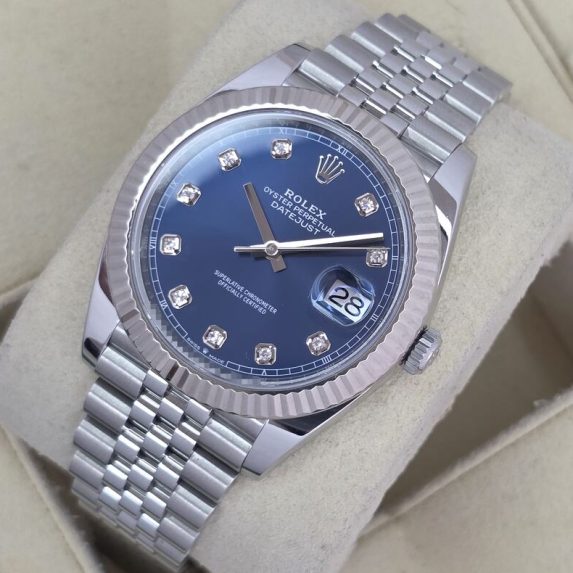 Rolex Datejust 41 Blue Diamond Dial 126334