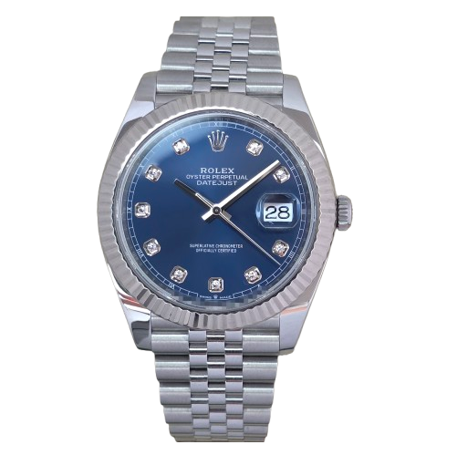 Rolex Datejust 41 Blue Diamond Dial 126334