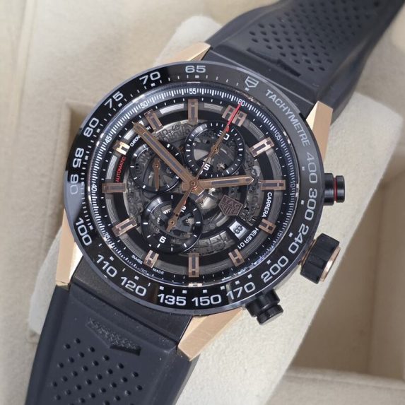 TAG Heuer Carrera Chronograph Rose Gold CAR2A5A.FT6044