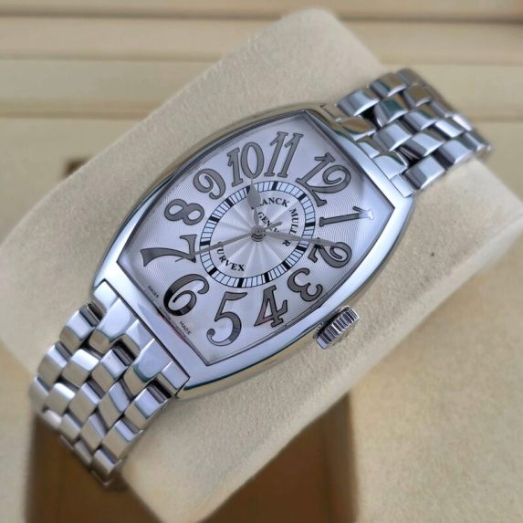 Franck Muller Cintree Curvex 5850 SC REL White Dial
