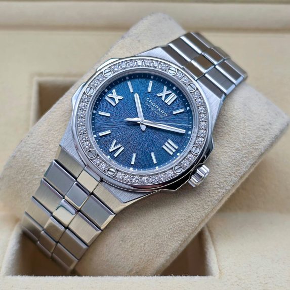 Chopard Alpine Eagle Blue 36 Factory Diamonds