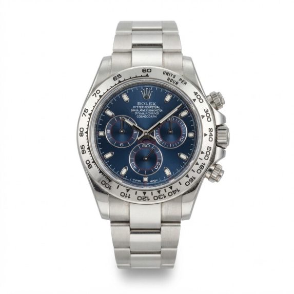 Rolex Daytona White Gold Blue Dial 116509